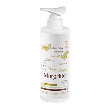 کرم مرطوب کننده و ابرسان مارگریت مدل زیتون بابونه حجم  250میل - اکسیرما
